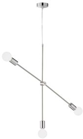 Wofi 6365.03.54.8000 - Lampadario su palo SARA 3xE27/60W/230V