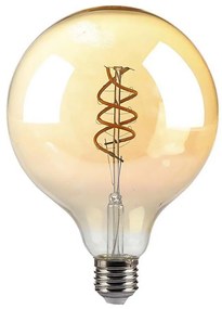 Lampadina LED FILAMENT G125 E27/6W/230V 1800K