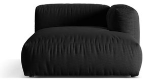 Modulo divano nero (angolo destro) Martina - Micadoni Home