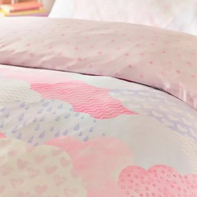 Biancheria da letto per bambini rosa in microfibra per letto singolo 135x200 cm Soft as a Cloud – Catherine Lansfield