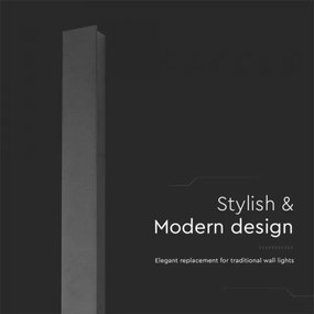 Applique a LED da esterno LED/10W/230V 3000K IP65 nero