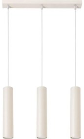 Sollux SL.1481 - Lampadario a sospensione con filo LAGOS 3xGU10/10W/230V color crema