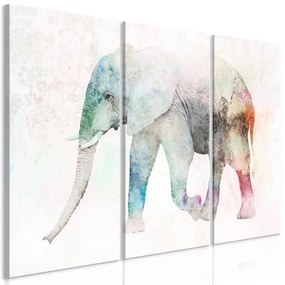 Quadro Painted Elephant (3 Parts)