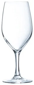 Set di Bicchieri Chef&amp;Sommelier Evidence Vino Trasparente Vetro 350 ml (6 Unità)