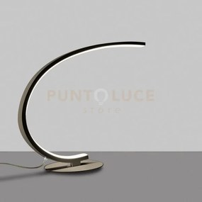 Iole l - lampada led 3000k 600lm 12w  dimmerabile titanio