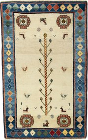Gabbeh Tappeto persiano 90x140 Rosso (Iran) Annodato A Mano