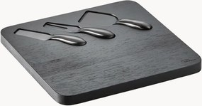 Set vassoio da portata con coltelli da formaggio Fromage 4 pz