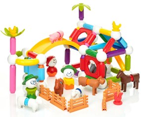 SmartMax - Contenitore - Set fattoria XXL - 116 pezzi