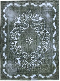 Vintage Tappeto 340x250 Grigio (Iran) Annodato A Mano