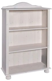 Libreria bianca in legno di pino 77x116 cm Ella - Støraa