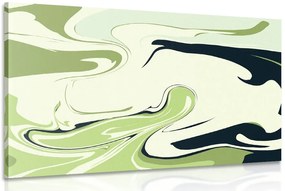 Quadro su tela – Motivo astratto verde