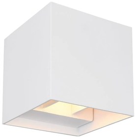 Globo 34168WS - Applique a LED da esterno VERONIKA 2xLED/3W/230V IP44 bianco