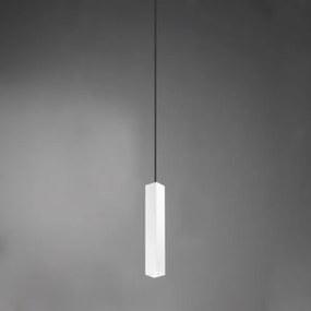 Lampada sospesa 1 luce GU10 - moderna 6 cm ALOA Bianco Grande