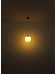 Globo 15548H1C - Lampadario a sospensione con filo MAXY 1xE27/60W/230V bianco/marrone