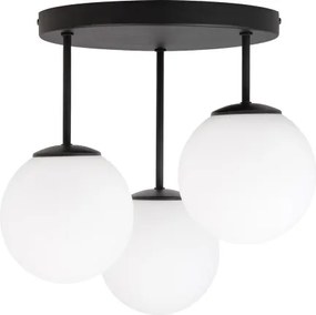 Lampadario a plafone MOONLIGHT 3xE27/15W/230V nero