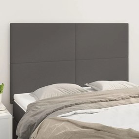 Testiere 4 Pz Grigie 72x5x78/88 Cm İn Similpelle /