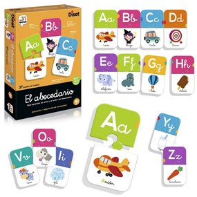 Gioco Educativo Diset El Abecedario 54 Pezzi