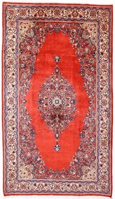 Sarouk Tappeto persiano 350x190 Rosso (Iran) Annodato A Mano