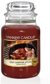 Crisp campfire apples, candela in giara grande Yankee Candle