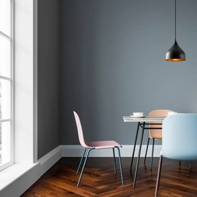 Lampadario nero con paralume in metallo ø 18 cm Tattoo – Opviq lights