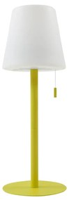 Lindby - Azalea LED Portable Lampada da Tavolo IP44 Bianco/Giallo Lindby