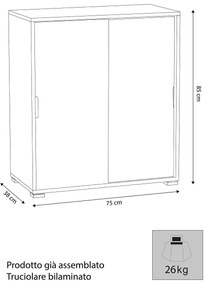 NIAO - armadietto con 2 ante