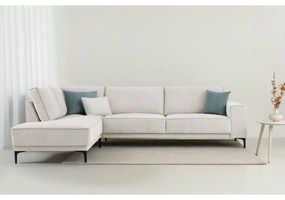 Divano angolare color crema (con penisola a sinistra) Copenhagen – Scandic