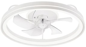 Plafoniera LED con ventilatore FARGO LED/37W/230V bianco + +TC