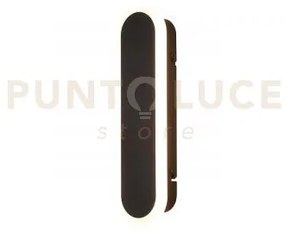 Applique da parete per esterni a led bordo, lunghezza 300 mm, nero