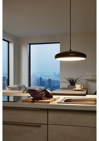 Eglo 33328 - LED RGBW Lampadario dimmerabile a sospensione con filo RIODEVA-C LED/27W/230V nero