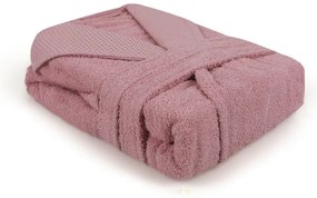 Accappatoio in cotone rosa taglia M Cappa - Foutastic