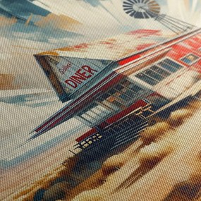 Quadro su tela – Sotto il cielo del deserto