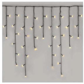 Catena LED natalizia da esterno 600xLED/8 modalità 15m IP44 bianco caldo