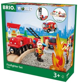 Brio - Set ferroviario di soccorso - Vigili del fuoco