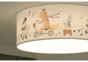 Duolla - Lampada LED da soffitto per bambini CORTINA LED/26W/230V Ø40cm 4000K