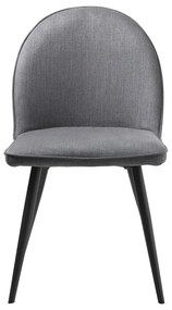 Sedia da pranzo grigia Minto grey - Unique Furniture