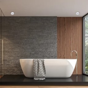 Faretto da incasso NUSA 1xGU5,3/MR16/50W/12V arrotondato bianco