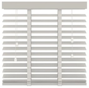 Veneziana Stoccolma in legno, bianco 100 x 130 cm, Larghezza lamelle: 50 mm