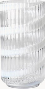 Vaso in vetro soffiato Lyngby, alt. 16 cm
