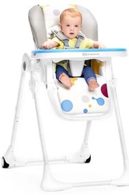 KINDERKRAFT - Sedia da pranzo per bambini YUMMY rosa/bianco
