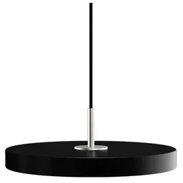 Asteria Plus Lampada a Sospensione Mini Black/Steel Top - UMAGE