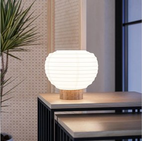 Eglo 44067 - Lampada da tavolo SUMMERHILL 1xE27/40W/230V bianco/beige