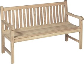 Panchina da giardino a tre posti in legno di teak Solo - Garden Pleasure