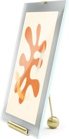 Cornice in vetro da appoggio color oro 26x30,5 cm Flute - Umbra