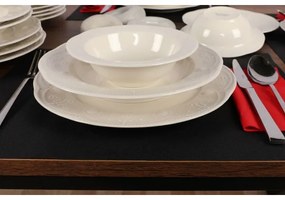 Set da tavola 24 pezzi, bianco/porcellana