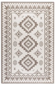 Tappeto da esterno marrone crema 200x290 cm Gemini - Elle Decoration