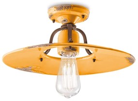 1-light ceiling lamp - C1445 - Country collection - Ferroluce Retrò