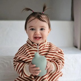 Tazza Mushie in silicone con beccuccio - Tradewinds