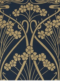 Liberty Carta da parati Ianthe Mono - Lapis