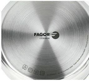 Paiolo FAGOR Silverinox Acciaio inossidabile 18/10 Cromato (Ø 12 x 6,5 cm)